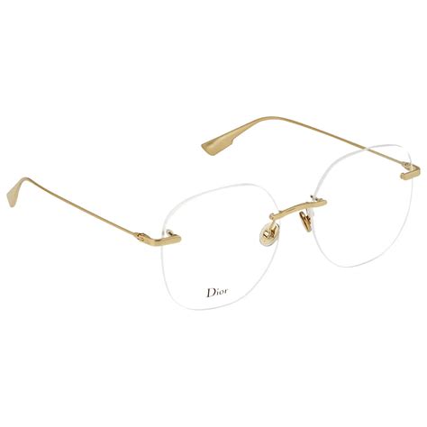 Dior Gold Eyeglasses DIORSTELLAIREO6 